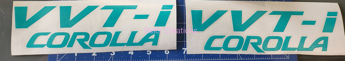 VVTi Sticker